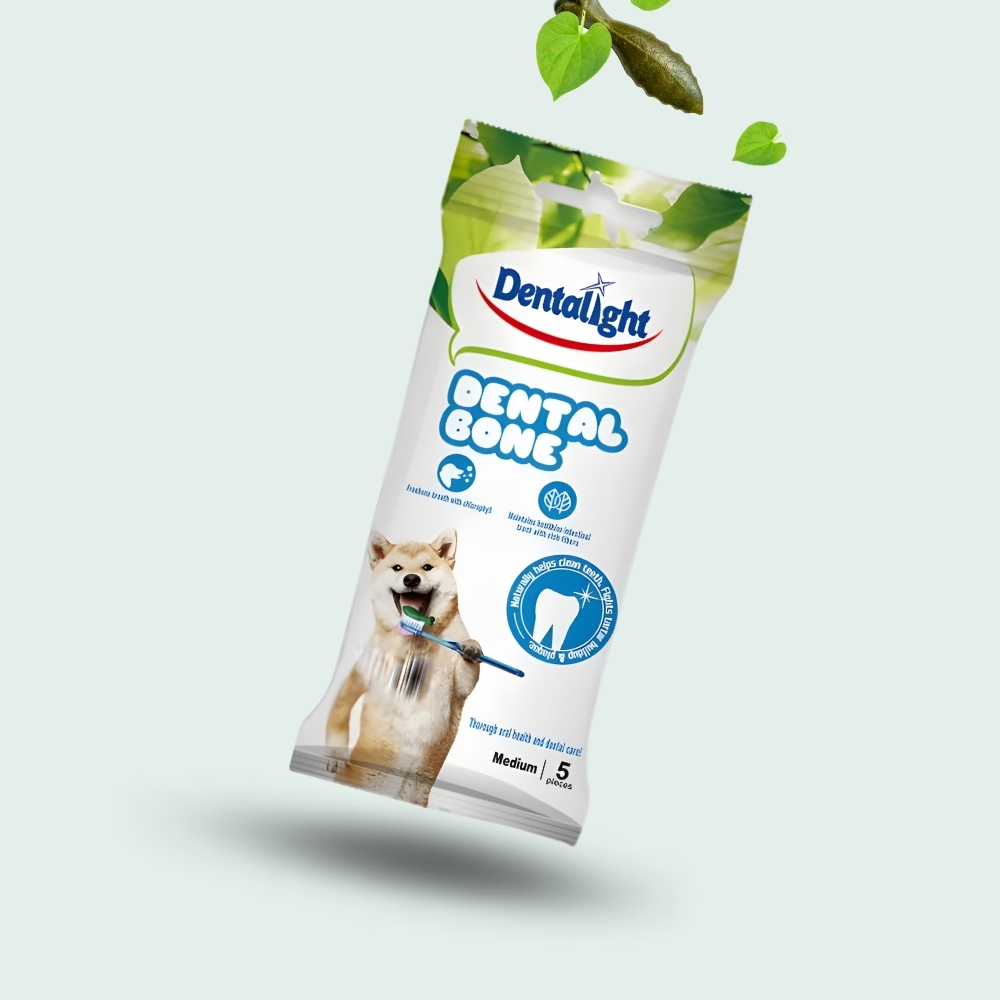 Dental Bone M, 5 unidades, petisco de proteção bucal Dentalight